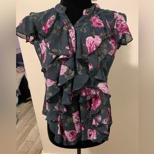 💖beautiful floral blouse